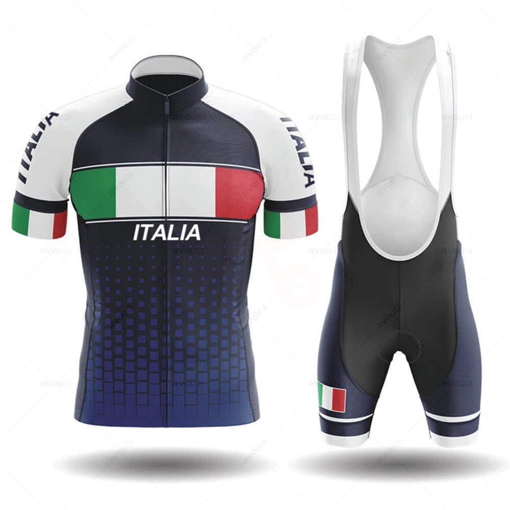 Cycling Gear Italy - Italy Cycling Jersey Short Sleeve 2023