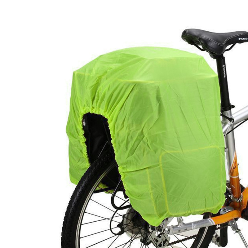 Cycling Gear In Rain - Bike Pannier Bag Rain Cover Universal