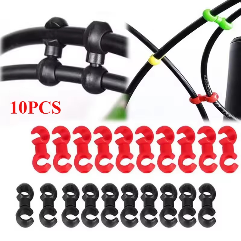 10pcs/set Bike Cross Line Clip - Cycling Gear Parts 评论和价格