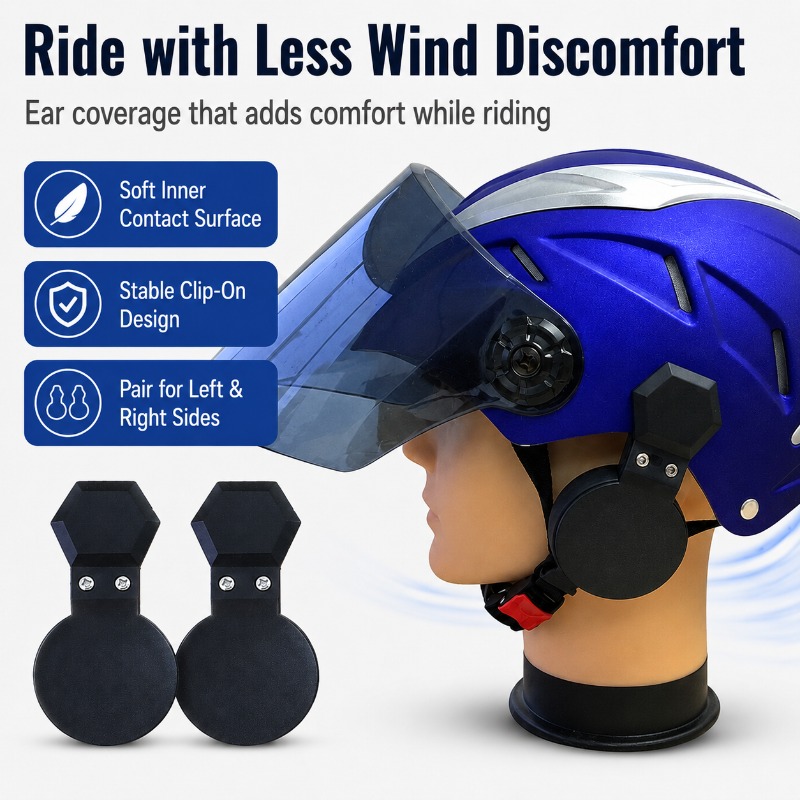 Clip-On Helmet Ear Covers for  - Bicycle Helmet 评论和价格