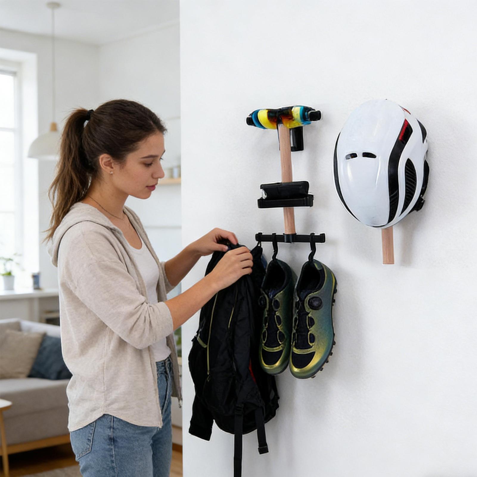 Cycling Gear Storage Wall Moun - Cycling Gear Wall Hanger 评论和价格