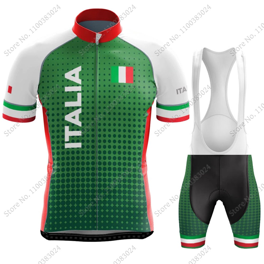 Cycling Jersey 2024 Italy Set  - Cycling Gear Italy 评论和价格