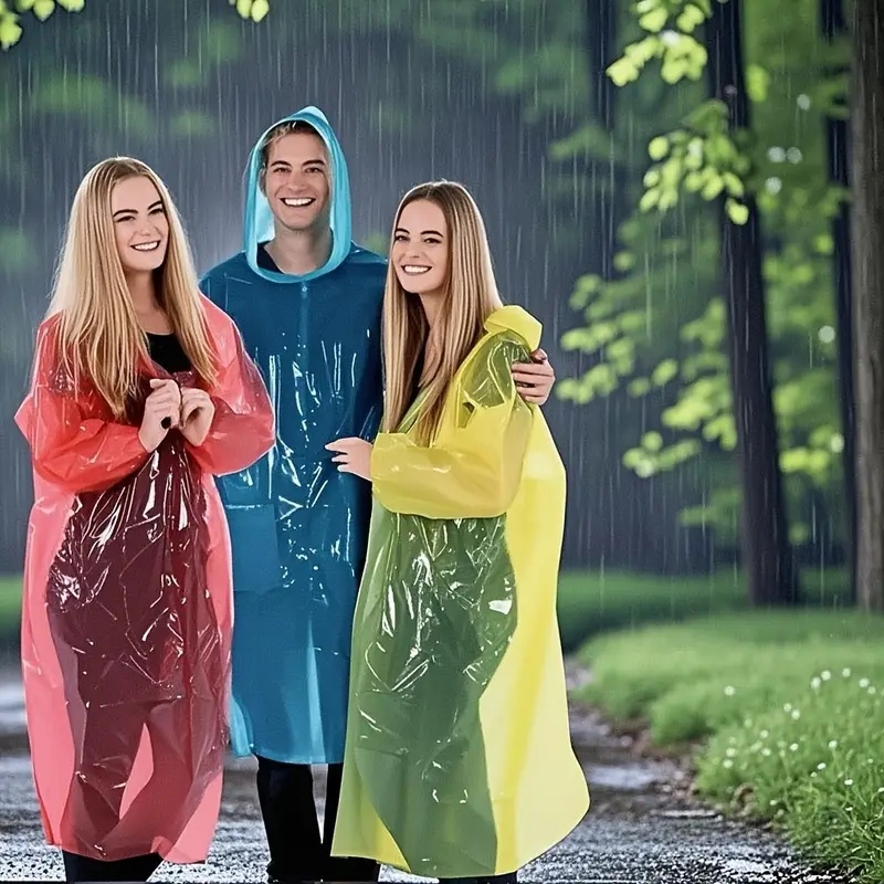 15/30Pcs Random Color Disposab - Cycling Gear In Rain 评论和价格
