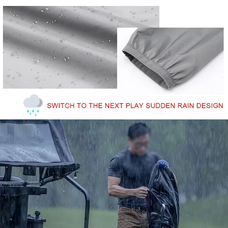 Golf Raincoat Lightweight Jack - Cycling Gear In Rain 评论和价格