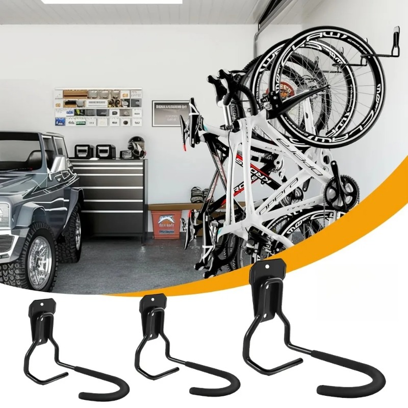 Bicycle Wall Mount Iron Rack S - Cycling Gear Wall Hanger 评论和价格