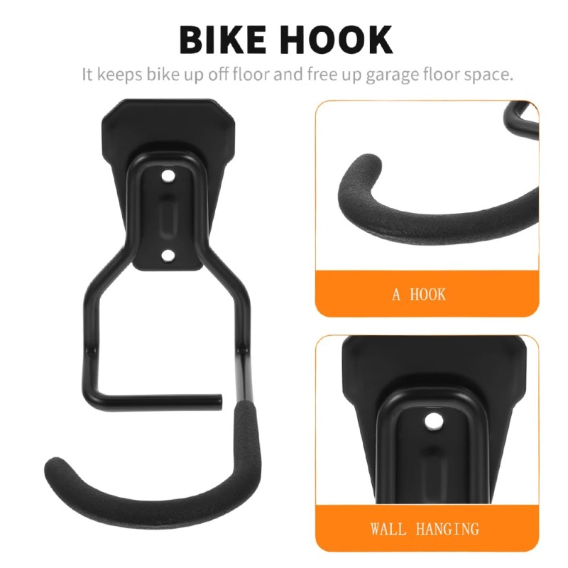Bicycle Wall Mount Iron Rack S - Cycling Gear Wall Hanger 评论和价格