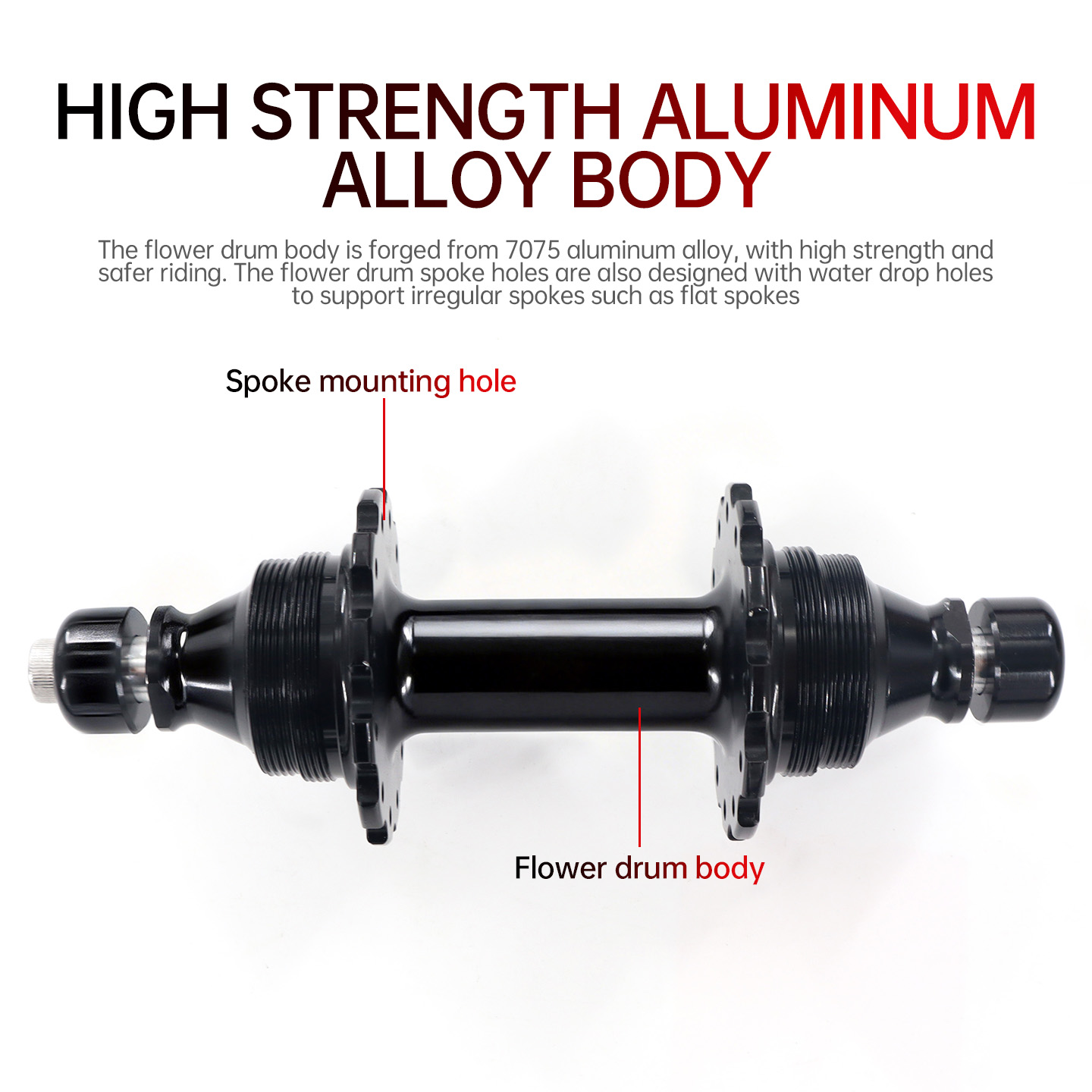 Mountain Bike Gear Drum QR Rot - Cycling Gear Hub 评论和价格
