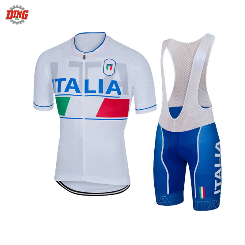 Italy TEAM ITALIA NEW white cy - Cycling Gear Italy 评论和价格
