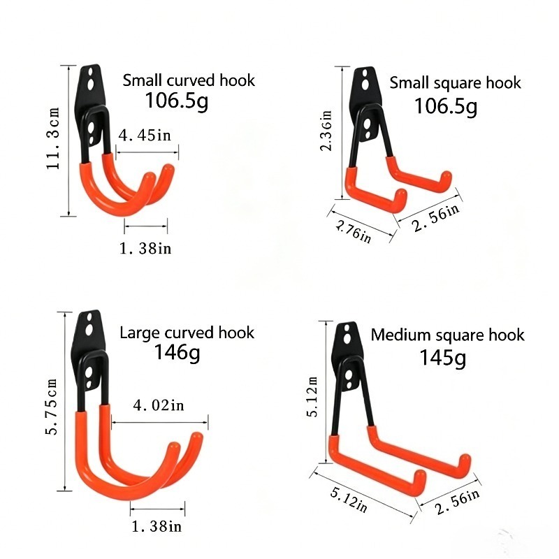 Garage Hooks Heavy Duty Wall M - Cycling Gear Wall Hanger 评论和价格